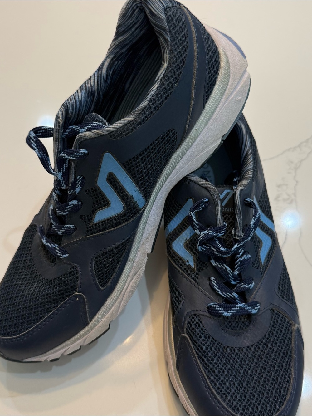 Vionic Satima Navy Blue Mesh Walking Sneakers Womens 10 335SATIMA 1st Ray Tech